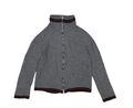 Gucci Wool Zip Up Cardigan