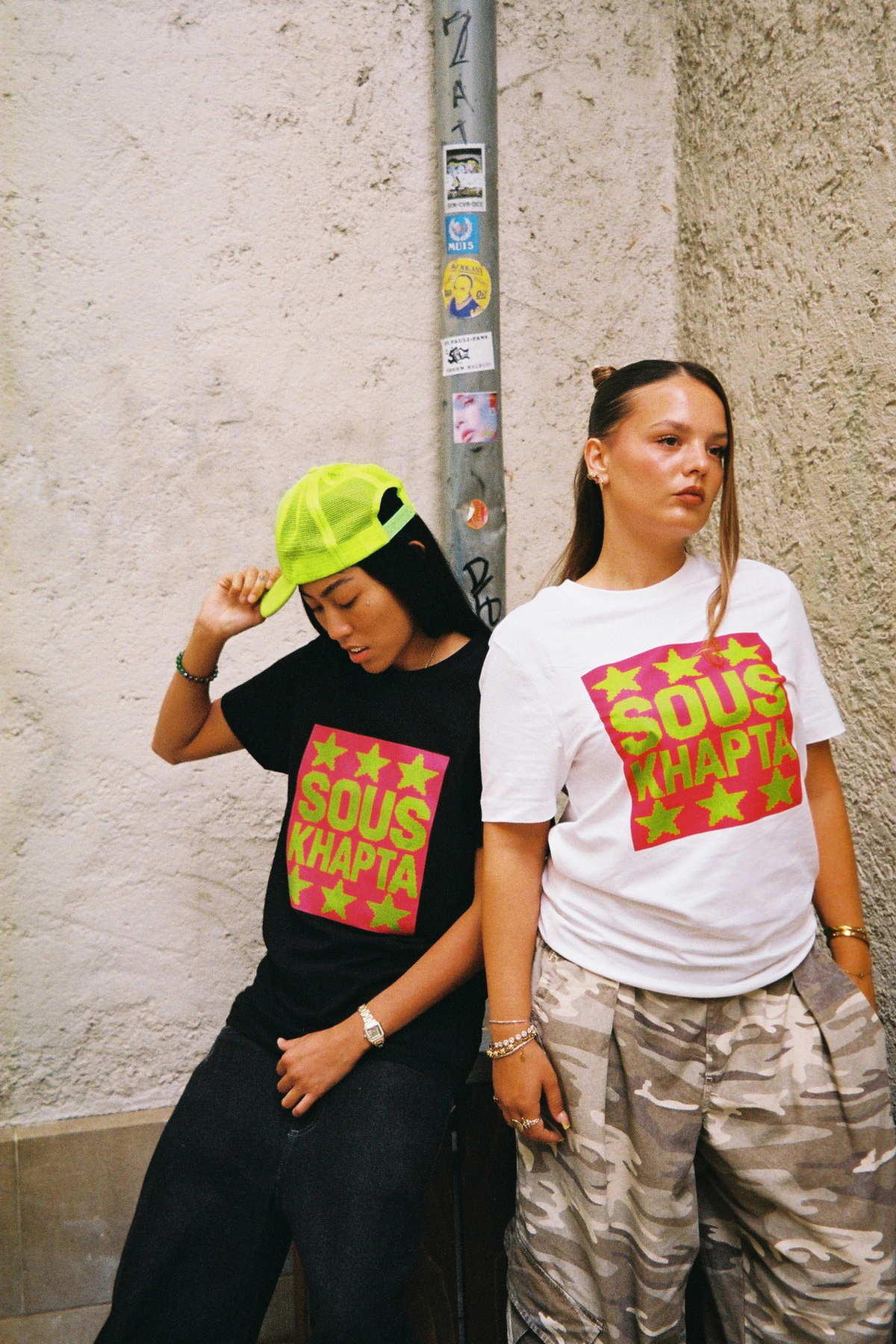 Souskhapta Pink Star T-shirt