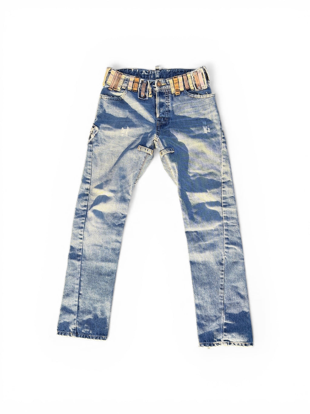 SS05 Dsquared2 jeans '36 Belt loop' DC/DC Lightwash Denim