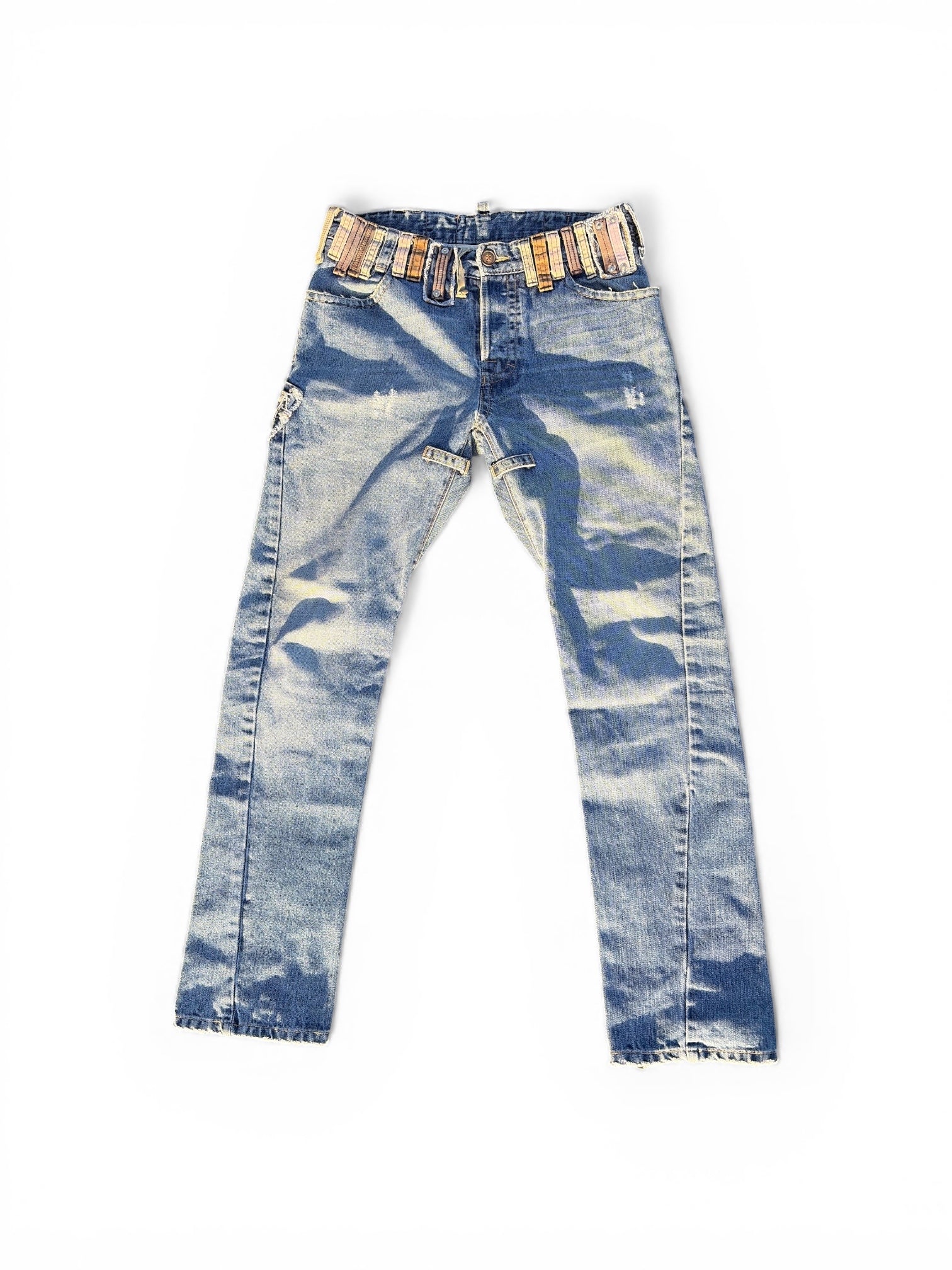 SS05 Dsquared2 jeans '36 Belt loop' DC/DC Lightwash Denim