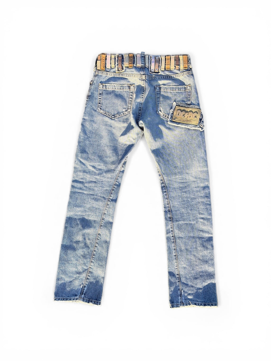SS05 Dsquared2 jeans '36 Belt loop' DC/DC Lightwash Denim