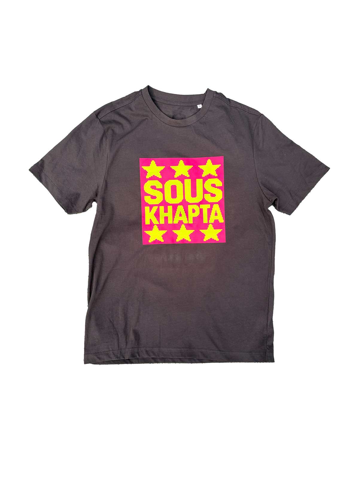 Souskhapta Pink Star T-shirt (Black)